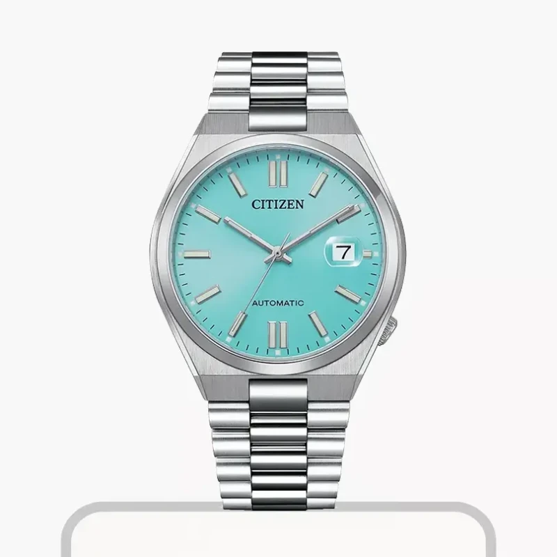 Citizen Tsuyosa Japan Automatic Tiffany Blue Dial Men's Watch- NJ0151-88M